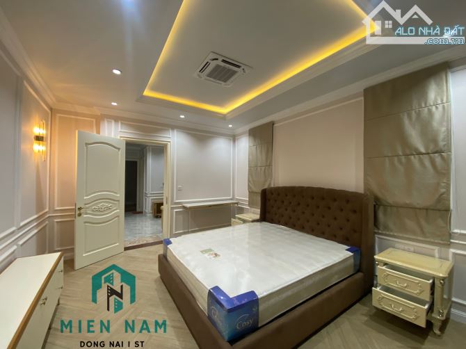 Cho thuê biệt thự full nội thất xịn xò thang máy 200m2 khu dân cư cao cấp Biên Hoà - 9