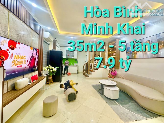 BÁN NHÀ RIÊNG MINH KHAI HAI BÀ TRƯNG PHÂN LÔ LÔ GÓC Ô TÔ ĐỖ CỬA 33M2 3 NGỦ NGÕ THÔNG 7.95