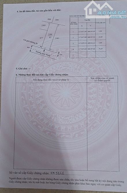 Bán lô đất ODT đường Nguyễn An Ninh TT.Cần giuộc DT 5X16 82m2 đường ô tô, sổ hồng riêng - 1