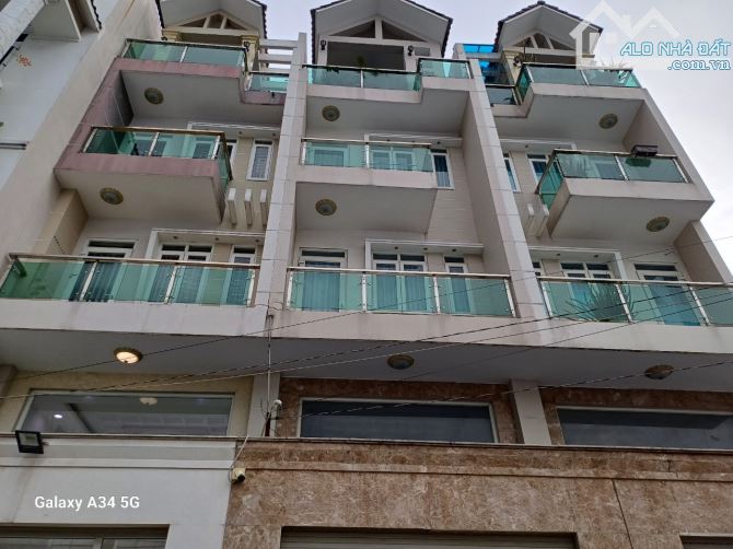 💦Nhà Hẻm  Thông 12m💦Dương Quảng Hàm Phường 5💦 Gần Chung Cư K26💦4x16m 💦4 Lầu 5PN 5WC🆘 - 1