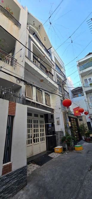 Nhà mới 3 tầng hẻm 5m Đ. Đất Thánh, P. 6, Q. TB, 4m x 15m, DT 60m2, giá 10.7 tỷ TL - 1