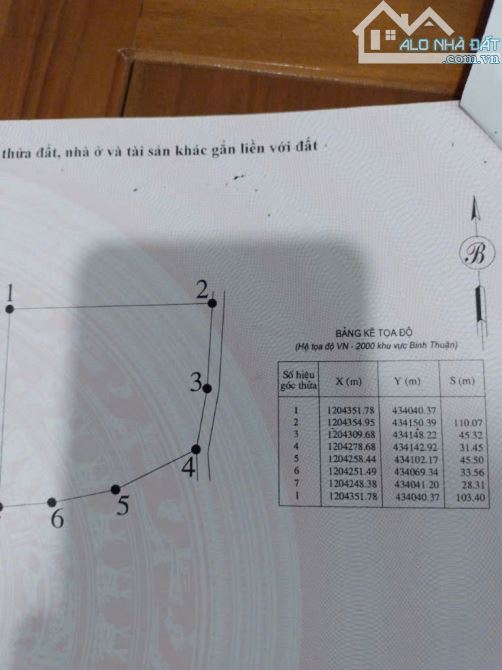 Bán lô đất địa chỉ: thôn Minh Hoà, xã Hàm Minh, huyện Hàm Thuận Nam, Bình Thuận - 1