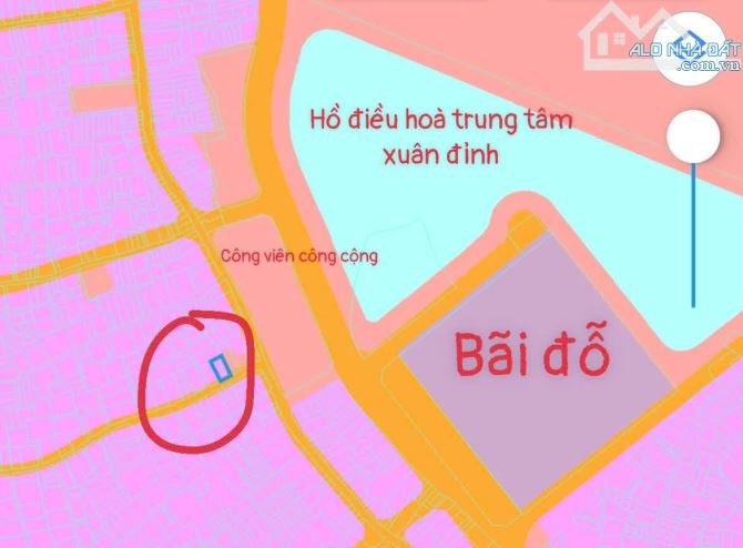 BÁN ĐẤT XUÂN ĐỈNH CẠNH NGOẠI GIAO ĐOÀN, 100M2*6M GIÁ 25TỶ, NGÕ RỘNG OTO ĐỖ CỬA, Ở CỰC LỘC - 1