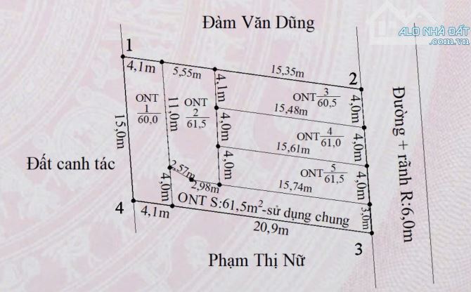 💥💥💥 Mở bán 5 lô F0 sẵn bìa Phường Hoàng Lâm, View đường Vành Đai II, 60m2, Giá chỉ từ 1 - 1