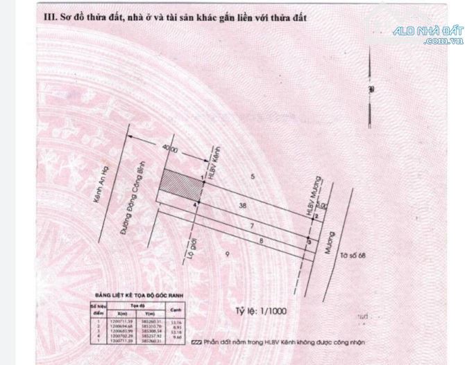 Bán 750m2 đất mặt tiền Đặng Công Bỉnh, đất thổ cư - 2