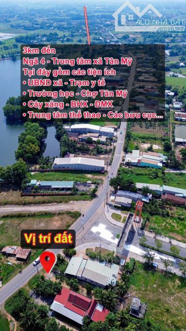 Long An bán lô đất sẵn thổ cư mt đường DT 822 - 2