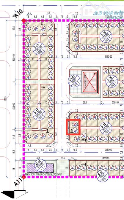 Bán 2 Ô Đất Siêu Đẹp KĐT Lideco Bãi Muối,P.Cao Thắng. DT:55.1m2,MT:6.5m - 3