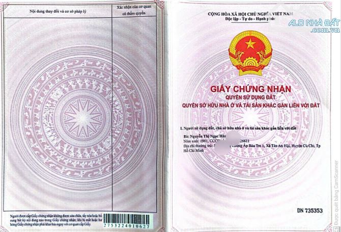 Bán đất tặng nhà cấp 4 xã Tân An Hội, Củ Chi, 145m2, SHR, 1,4 tỷ. - 3