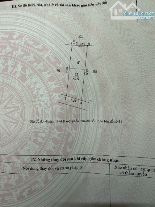 bán đất thổ cư Nguyện áng xã Đại án huyện Thanh Trì - 3