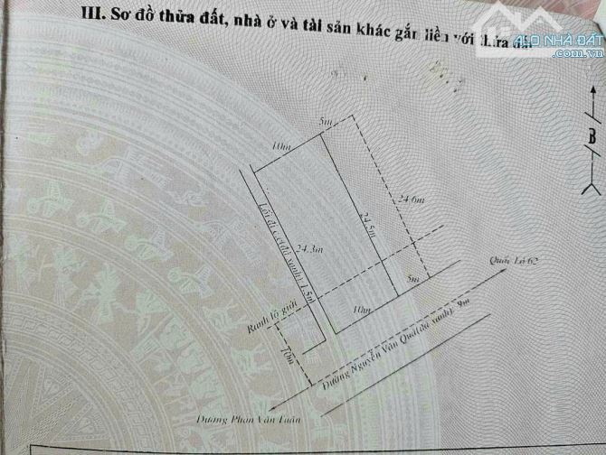 Đất Mt đường Nguyễn Văn Quá, xã Lợi Bình Nhơn TP Tân An - 4