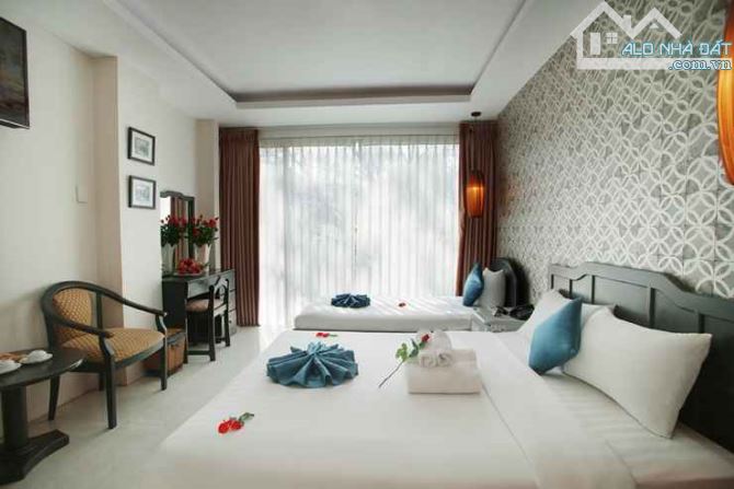 KHÁCH SẠN MT TRẦN XUÂN HÒA P7 Q5 (9 LẦU) 28 PHÒNG GIÁ 37 TỶ - 4