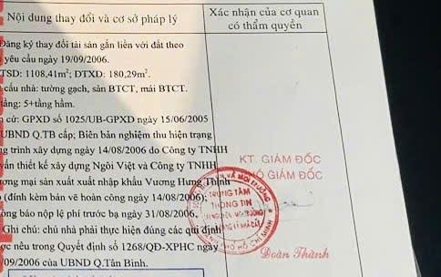 CHO THUÊ GẤP TOÀ NHÀ MẶT TIỀN CỘNG HOÀ 7LẦU 11,1❌27 SÁT Etow CỘNG HOÀ-NHÀ GA T3 CHỈ 240TR - 5