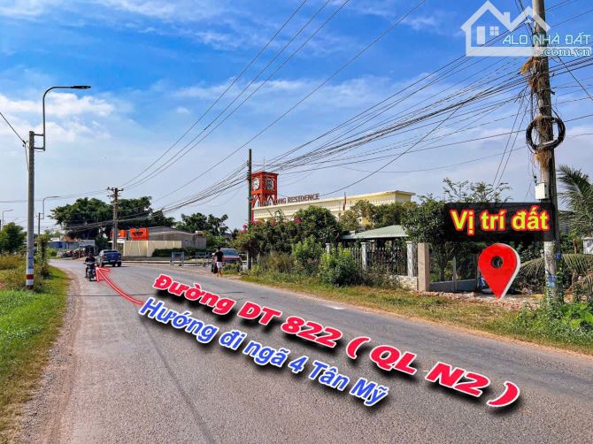 Long An bán lô đất sẵn thổ cư mt đường DT 822 - 6