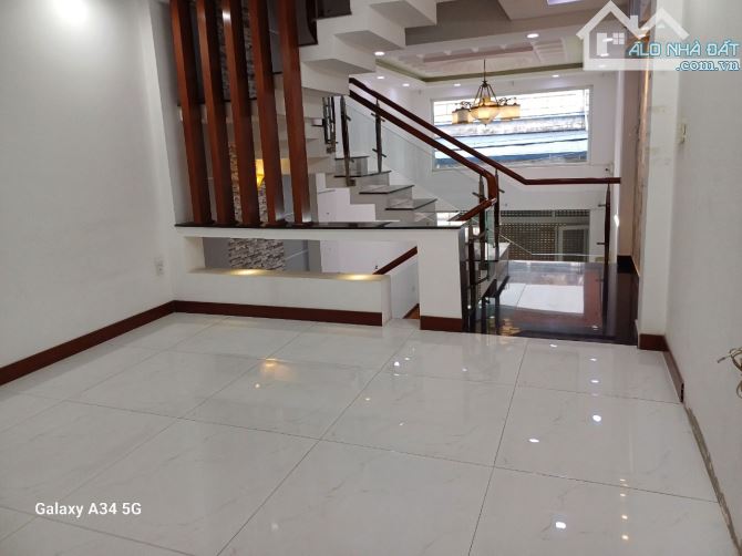 💦Nhà Hẻm  Thông 12m💦Dương Quảng Hàm Phường 5💦 Gần Chung Cư K26💦4x16m 💦4 Lầu 5PN 5WC🆘 - 9