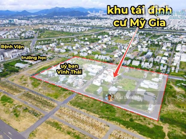 Bán đất tái định cư Mỹ Gia, Nha Trang, Khánh Hòa diện tích 100m² giá 3 tỷ 800 triệu.