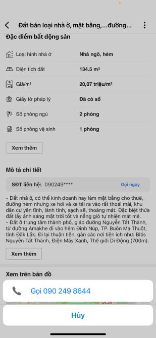 1ha3 rẫy tiêu kèm cà phê tại xã hoà xuân tp buôn ma thuột