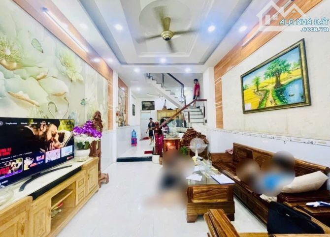 SÁT MẶT TIỀN KÊNH THAM LƯƠNG BÌNH TÂN, CẦN BÁN GẤP NHÀ 3 TẦNG, 4x15, HẺM Ô TÔ, NHỈNH 5 TỶ. - 1