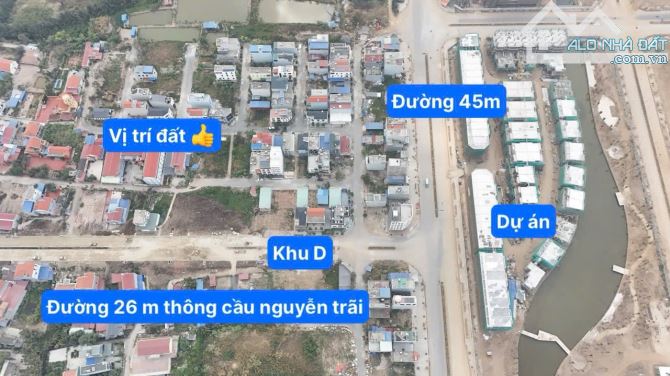 💥💥💥 Chào bán 1 lô D07 Khu D Bắc Sông Cấm cực hiếm, 120m2, Ngang 8m 💥💥💥 - 2