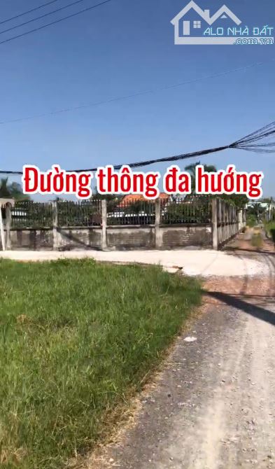 Bán lô đất 102,8m2 gần chợ Đức Hoà 3phut giá 1ty550, thổ cư sổ riêng/Đức Hoà Thượng,sloi - 2