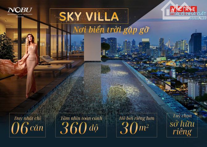 Bán Condotel 2 Phòng Ngủ hàng hiệu tại Nobu Residences Đà Nẵng, 108m²,nội thất siêu caocấp - 4