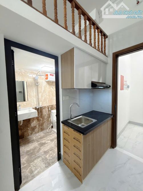 Khai Trương CCMN 106 Hoàng Quốc Việt Cầu Giấy 30m2 studio Gác Xép Ban Công Thang Máy Giặt - 5