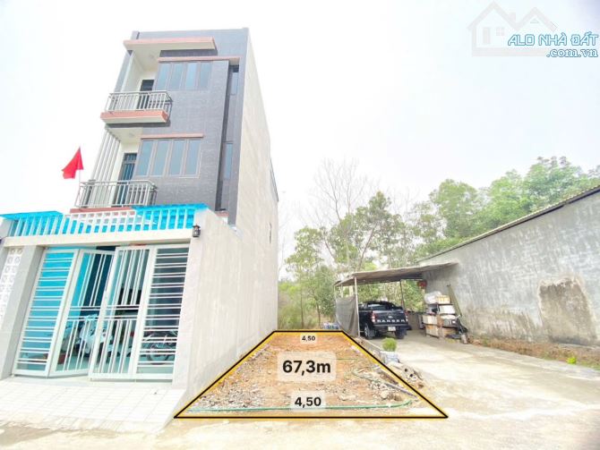 67,3m cánh chủ sát biệt thự, chung cư mini giá nhỉnh 2 tỷ