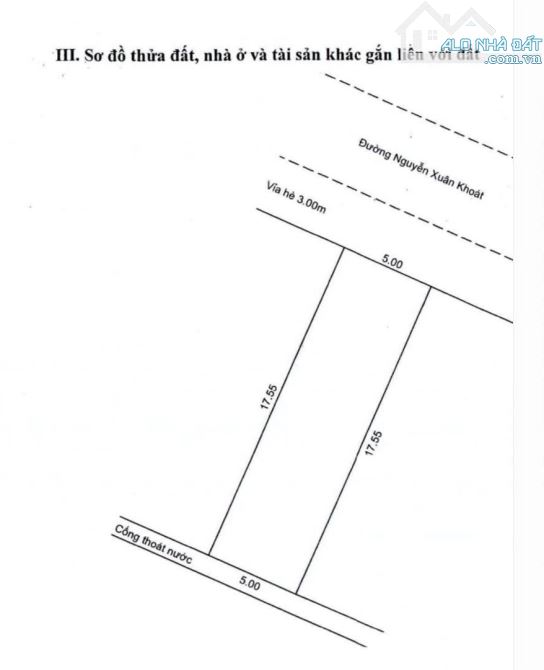 Đất đẹp khu phố Hàn Quốc Nguyễn Xuân Khoát 175m2 ngang 10