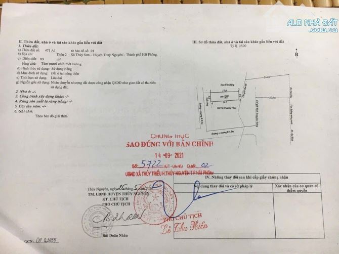 Siêu phẩm mặt dường Máng Nước tp Thuỷ Nguyên - 1