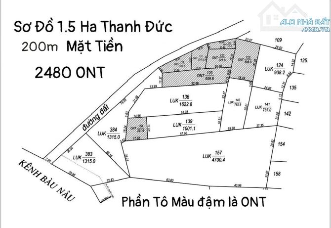 ✨ 1.5 Mẫu có 200M Mặt Tiền & 2.480m2 Đất Ở, tha hồ xây Nhà Xưởng hoặc Nhà Vườn... - 6.5 Tỷ - 12