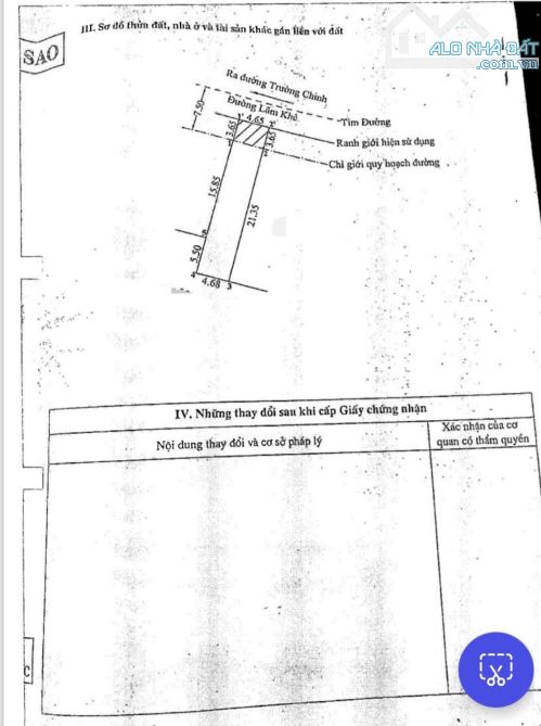 Lô đất tại mặt đường Lãm Khê, Kiến An 117m ngang 4,65m giá chỉ 3,x tỷ - 3