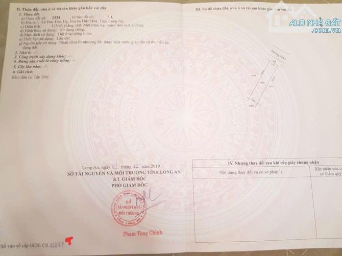 Cần bán gấp dãy trọ trong khu dân cư Tân Đức   giá cực tốt: 2 tỷ 350  Vị trí: A83 số 38 kd - 5