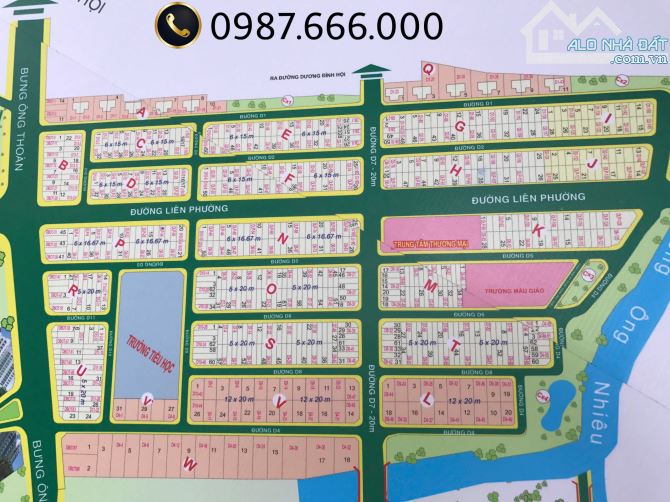 Bán đất nền dự án Sở Văn Hóa Thông Tin, P.Phú Hữu, TP Thủ Đức, 1 số nền sổ đỏ bán - 1