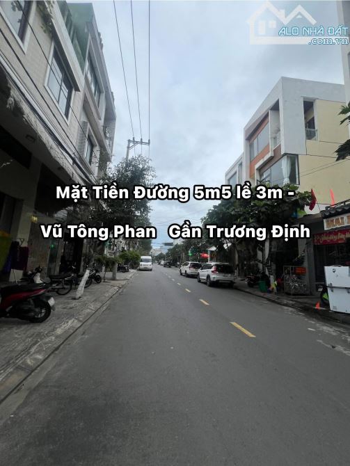 Mặt Tiền Vũ Tông Phan - Gần Trương Định - 45Tr/m2 - Siêu Sập Hầm