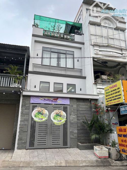 Sốc!! Nhà đẹp HXH 7m. Nguyễn Văn Lượng P16-GV, DT: 5X13, Nhà 4 lầu 1 lửng giá chỉ 8.5 TỶ