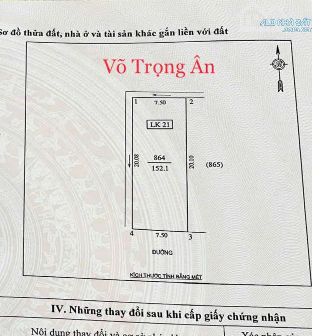 Đất quy hoạch khối 7 Quán Bàu, TP Vinh.