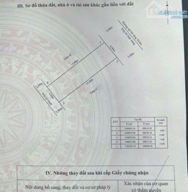 Bán 60m đất lô 26BC Lê Hồng Phong Hải Phòng đường đôi rộng 30m