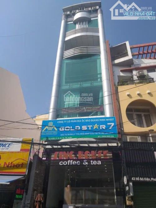 Bán Building 7 tầng mặt tiền Hồ Bá Kiện. Ngay đường Tô Hiến Thành đi vào, chỉ 28 tỷ