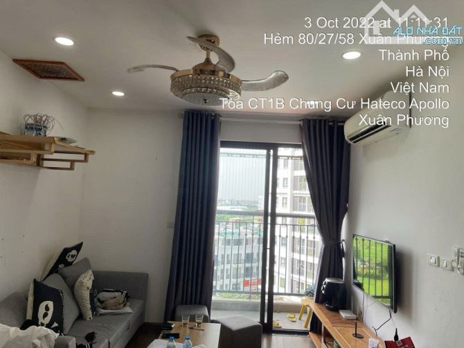 CHUNG CƯ HATECO XUÂN PHƯƠNG-NAM TỪ LIÊM- 51 M2- 2 NGỦ-FULL NT-CHỈ 3.35 TỶ