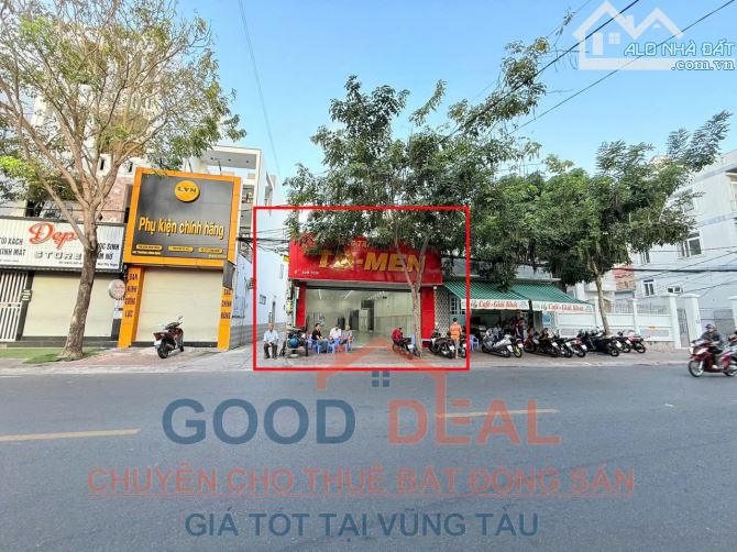 💥Cho thuê mặt bằng trung tâm đường Trương Công Định , P8 TPVT 💥 32tr/tháng