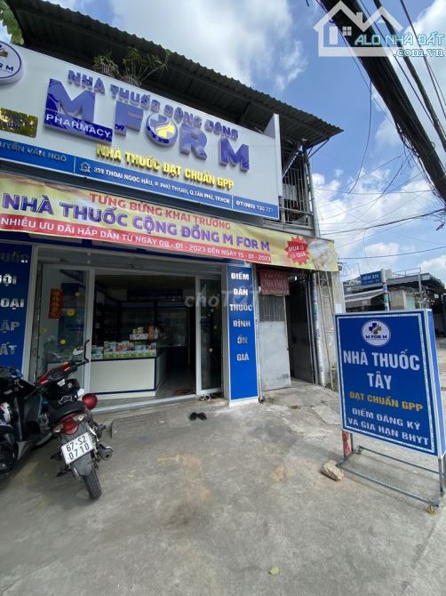 Bán góc 2MT Thoại Ngọc Hầu, Tân Phú – DT: 6 x 40m nở hậu 8m , DTCN: 282 m2 GIÁ 23,8 TỶ