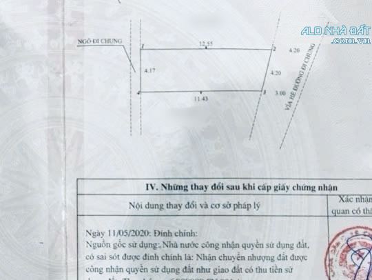 Bán đất tặng nhà gác lửng tại Nguyễn Tất Tố, Trại Lẻ, Lê Chân ~50m giá chỉ 6,x tỷ - 5