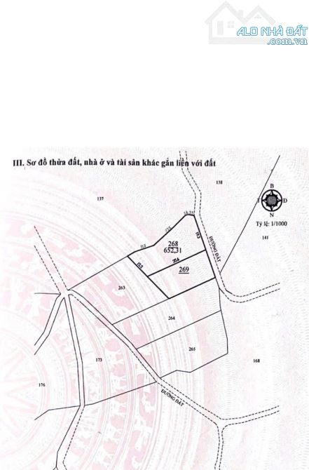 652m2 đất nn tại Trạm Hành- Đà Lạt, đất triền nhẹ, view săn mây. Giá 1,2 tỷ Tl - 10