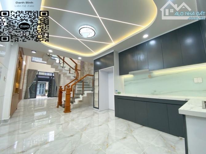BÌNH TÂN KẾ KHU TÊN LỬA - KHU PHÂN LÔ CAO TẦNG ĐẸP ĐỒNG BỘ - XE HƠI VÀO TẬN CỬA - 1