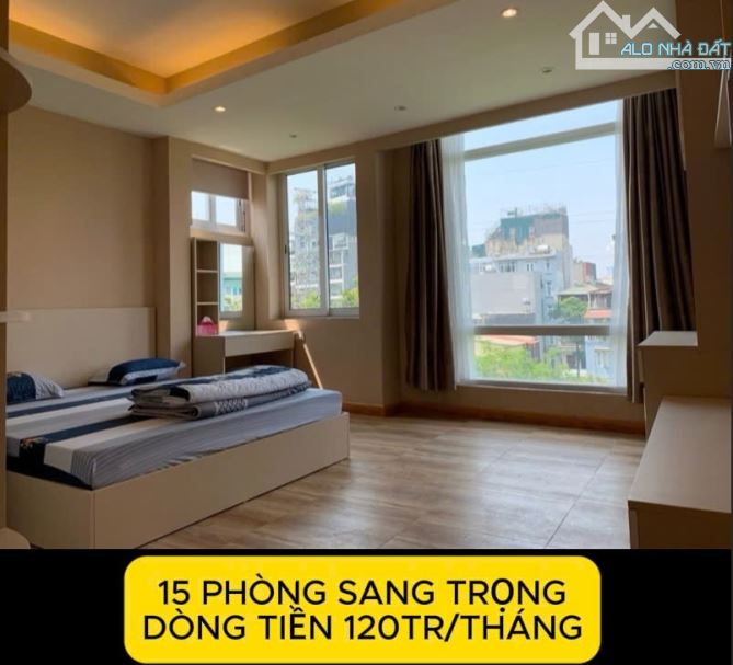 🔥 TÒA CHDV CAO CẤP MẶT PHỐ TRÚC BẠCH – BA ĐÌNH – VIEW HỒ, – 9 TẦNG – DT 120TR/THÁNG - 1