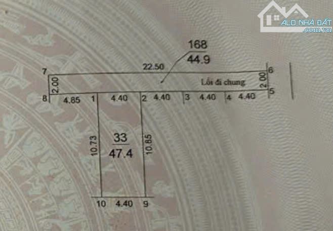 Khê Nữ, Nguyên Khê. Sát bìa làng. 47m2. MT 4,4m. Chỉ 2,7 tỷ - 2