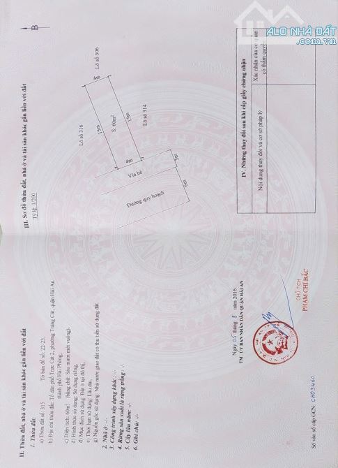 Spcc ♥️TĐC Tràng Cát Không Lỗi Lầm tuyệt đẹp  🌏S=60m2 ngang 4m  🕧Hướng Tây Nam  💰Giá 36 - 2