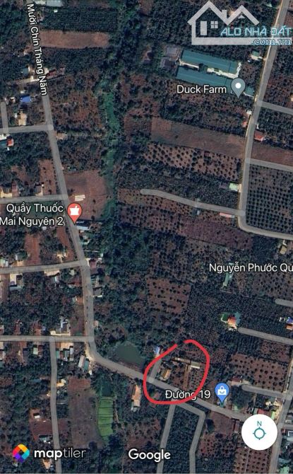 Bán lô đất mặt tiền đường 19/5 ekao - 2