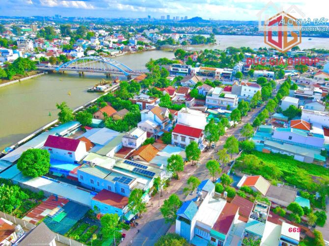 Nhà bán mặt tiền đường Nguyễn Thành Phương mặt hậu view sông Đồng Nai  694m2 giá 48 tỷ - 2
