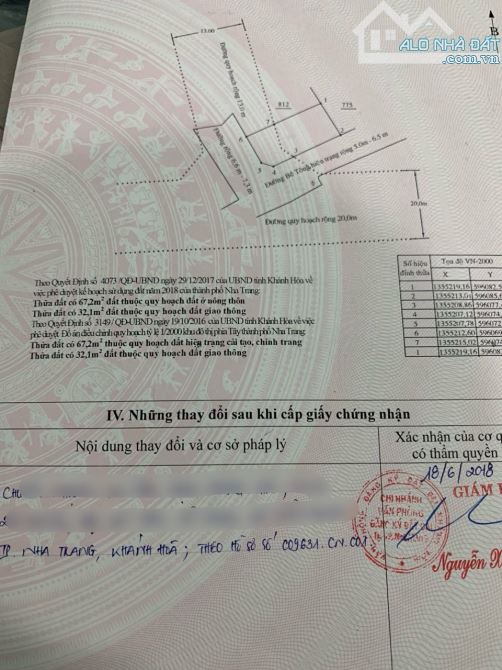 Bán Lô Góc 2 mặt tiền Vĩnh Trung - Giá 1tỷ650tr - 3