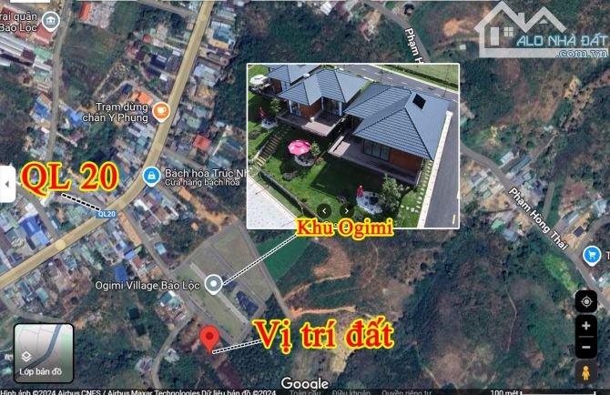 3592m2 Đất vườn Lộc Châu Bảo Lộc có 400m2 thổ cư, trong khu VIP kế dự án nổi tiếng - 3